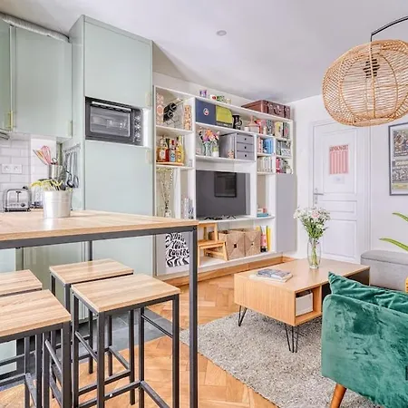 Apartment Ravissant Studio Avec Chambre - Beaugrenelle - 205c Paris